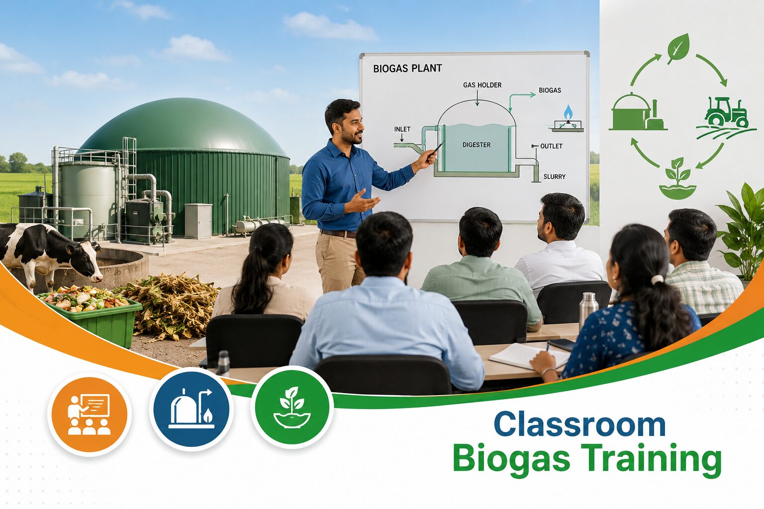 Classroom Biogas Training