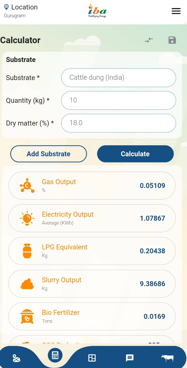 Biogas App Screenshot 4